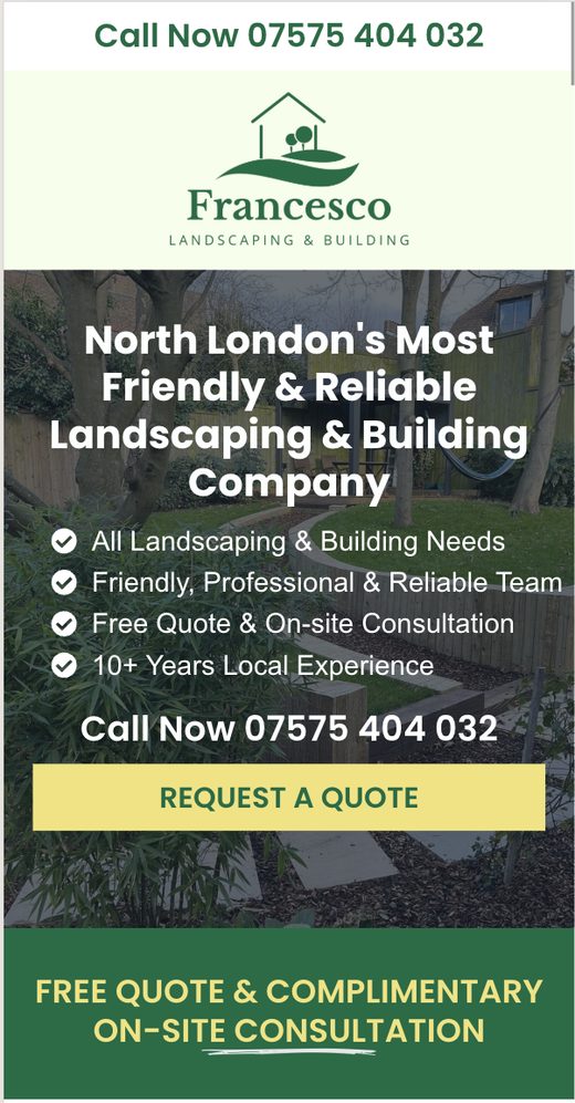 Francesco Landscaping & Building on mobile