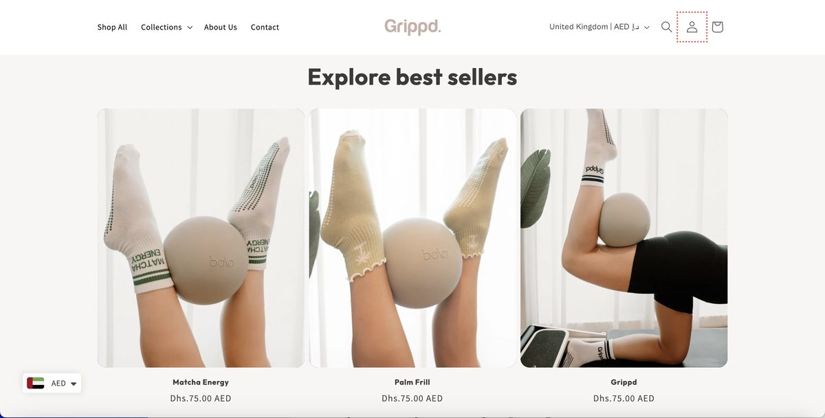 Grippd inner page